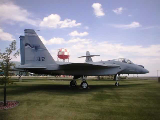 F-15A Eagle, Serial Number 74-112, at Great Falls, Montana